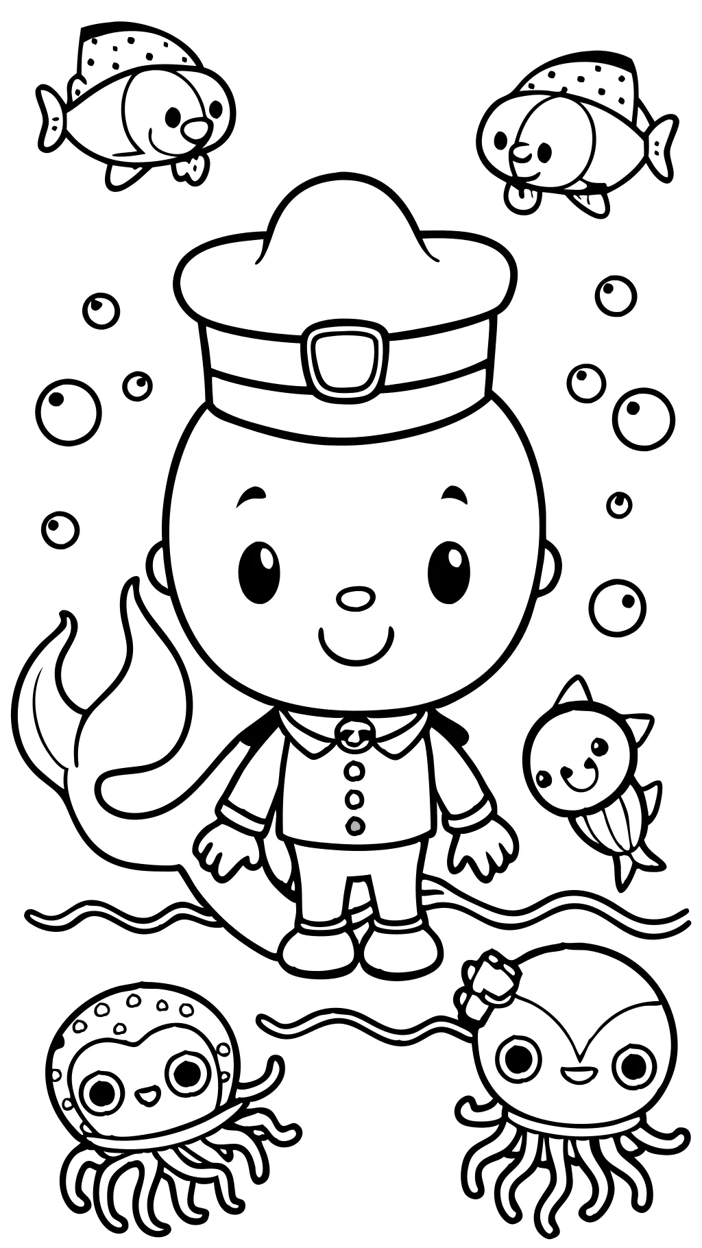 octonauts coloring pages